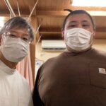 鳴戸部屋の欧勝竜 (おうしょうりゅう)が来院！の詳細へ